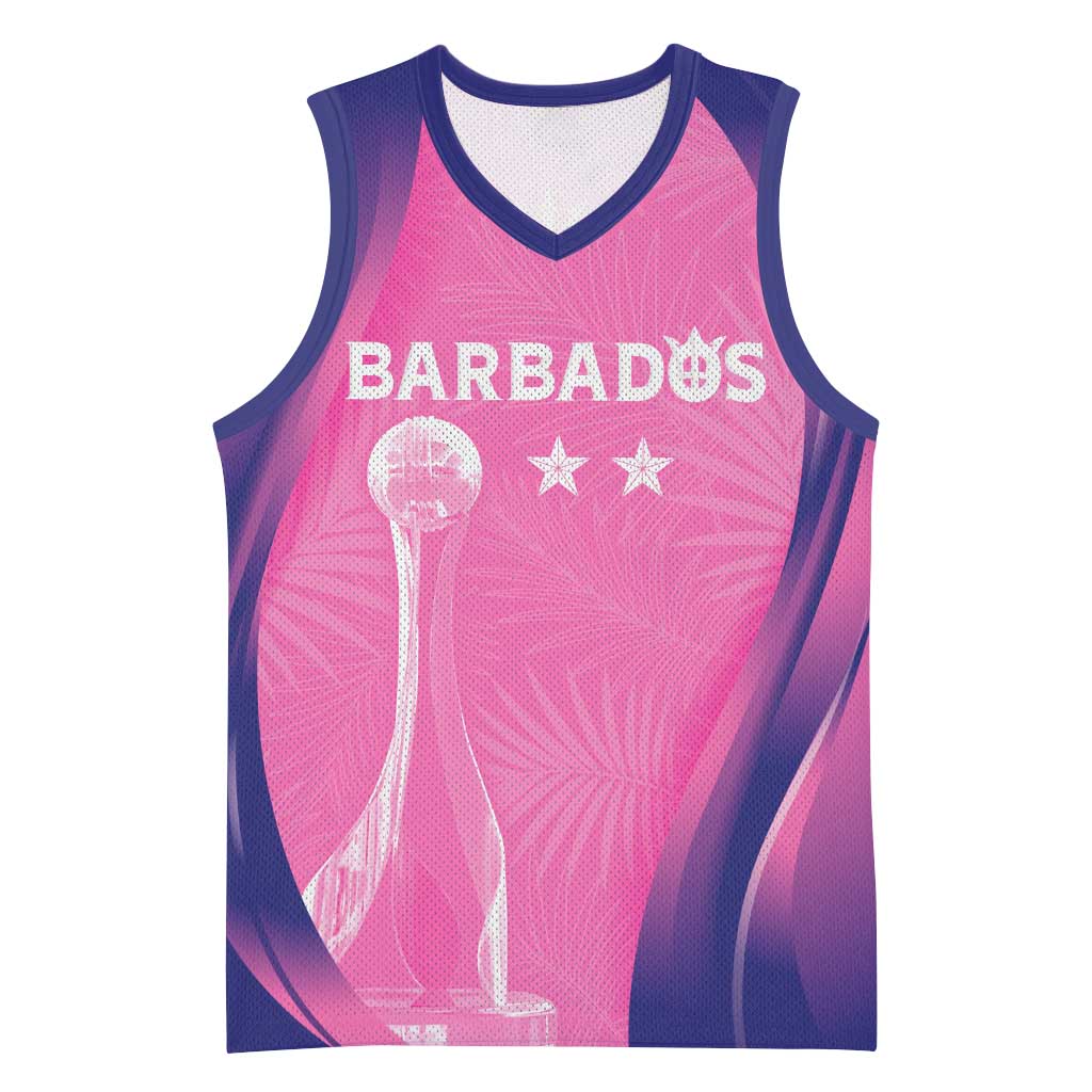 Afro-Barbadians Cricket Custom Basketball Jersey Royal Champions - Tropical Vibes - African Pride
