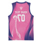 Afro-Barbadians Cricket Custom Basketball Jersey Royal Champions - Tropical Vibes - African Pride