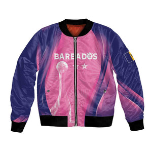 Afro-Barbadians Cricket Custom Bomber Jacket Royal Champions - Tropical Vibes - African Pride