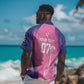 Afro-Barbadians Cricket Custom Hawaiian Shirt Royal Champions - Tropical Vibes - African Pride