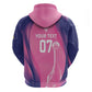 Afro-Barbadians Cricket Custom Hoodie Royal Champions - Tropical Vibes - African Pride