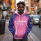 Afro-Barbadians Cricket Custom Hoodie Royal Champions - Tropical Vibes - African Pride