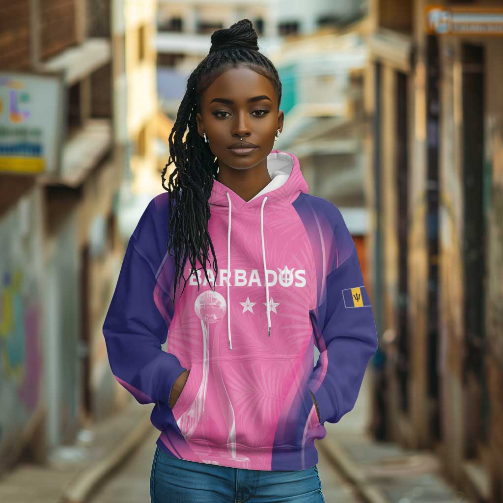 Afro-Barbadians Cricket Custom Hoodie Royal Champions - Tropical Vibes - African Pride