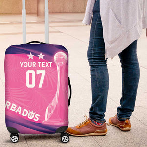 Afro-Barbadians Cricket Custom Luggage Cover Royal Champions - Tropical Vibes - African Pride