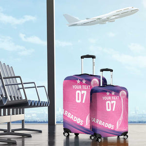 Afro-Barbadians Cricket Custom Luggage Cover Royal Champions - Tropical Vibes - African Pride