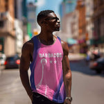 Afro-Barbadians Cricket Custom Men Tank Top Royal Champions - Tropical Vibes - African Pride