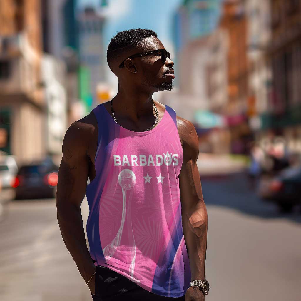 Afro-Barbadians Cricket Custom Men Tank Top Royal Champions - Tropical Vibes - African Pride