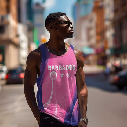 Afro-Barbadians Cricket Custom Men Tank Top Royal Champions - Tropical Vibes - African Pride
