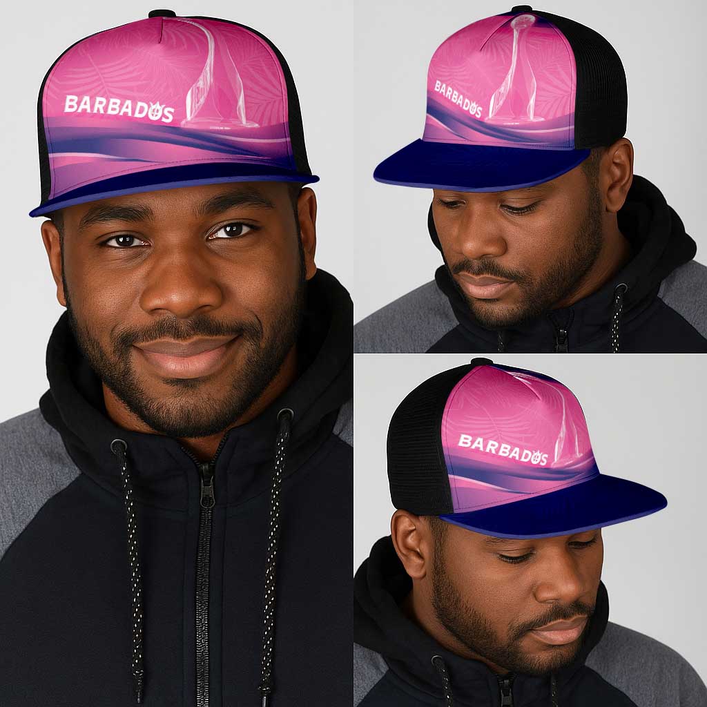 Barbados Cricket Mesh Trucker Cap Royal Champions - Tropical Vibes - African Pride