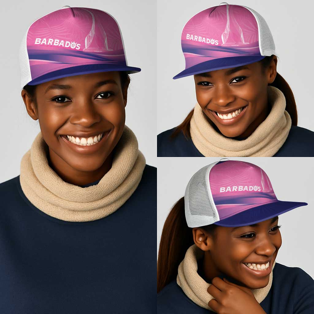 Barbados Cricket Mesh Trucker Cap Royal Champions - Tropical Vibes - African Pride
