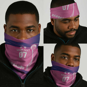Afro-Barbadians Cricket Custom Neck Gaiter Royal Champions - Tropical Vibes - African Pride