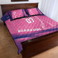 Afro-Barbadians Cricket Custom Quilt Bed Set Royal Champions - Tropical Vibes - African Pride