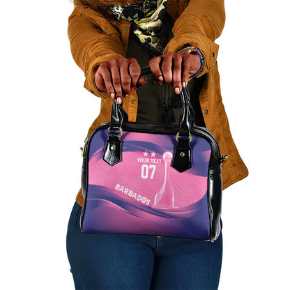 Afro-Barbadians Cricket Custom Shoulder Handbag Royal Champions - Tropical Vibes - African Pride