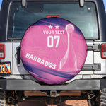 Afro-Barbadians Cricket Custom Spare Tire Cover Royal Champions - Tropical Vibes - African Pride