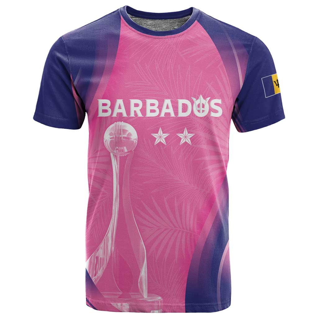 Afro-Barbadians Cricket Custom T shirt Royal Champions - Tropical Vibes - African Pride