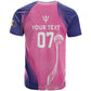 Afro-Barbadians Cricket Custom T shirt Royal Champions - Tropical Vibes - African Pride