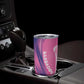 Afro-Barbadians Cricket Custom Tumbler Cup Royal Champions - Tropical Vibes - African Pride