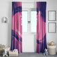 Afro-Barbadians Cricket Custom Window Curtain Royal Champions - Tropical Vibes - African Pride