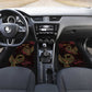 Afro-American Culture Car Mats Adinkra Sankofa Bird - Cosmic Red