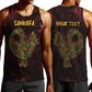 Afro-American Culture Men Tank Top Adinkra Sankofa Bird - Cosmic Red