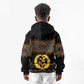 Eritrea Kid Hoodie Tilet Mix Eritrean Cross - Black