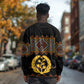 Eritrea Long Sleeve Shirt Tilet Mix Eritrean Cross - Black LT7