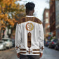 Eritrea Long Sleeve Shirt Tilet Habesha Style - White LT7