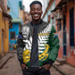 Personalised New Zealand Vs South Africa Rugby Bomber Jacket Rivals - Tribal Style