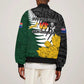 Personalised New Zealand Vs South Africa Rugby Bomber Jacket Rivals - Tribal Style