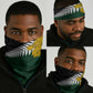 New Zealand Vs South Africa Rugby Neck Gaiter Rivals - Tribal Style - African Pride