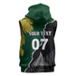 Personalised New Zealand Vs South Africa Rugby Sleeveless Hoodie Rivals Dynamics - African Pride
