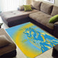 Saint Lucia Cricket Personalized Area Rug The Roaring King - African Pride