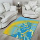 Saint Lucia Cricket Personalized Area Rug The Roaring King - African Pride