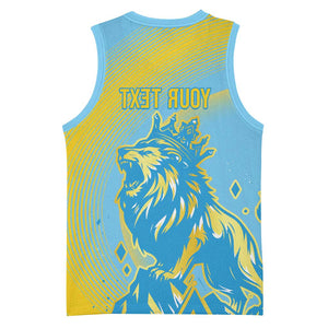 Saint Lucia Cricket Personalized Basketball Jersey The Roaring King - African Pride