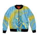 Saint Lucia Cricket Personalized Bomber Jacket The Roaring King - African Pride