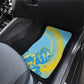 Saint Lucia Cricket Personalized Car Mats The Roaring King - African Pride