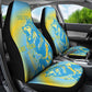 Saint Lucia Cricket Personalized Car Seat Cover The Roaring King - African Pride