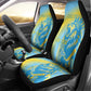 Saint Lucia Cricket Personalized Car Seat Cover The Roaring King - African Pride
