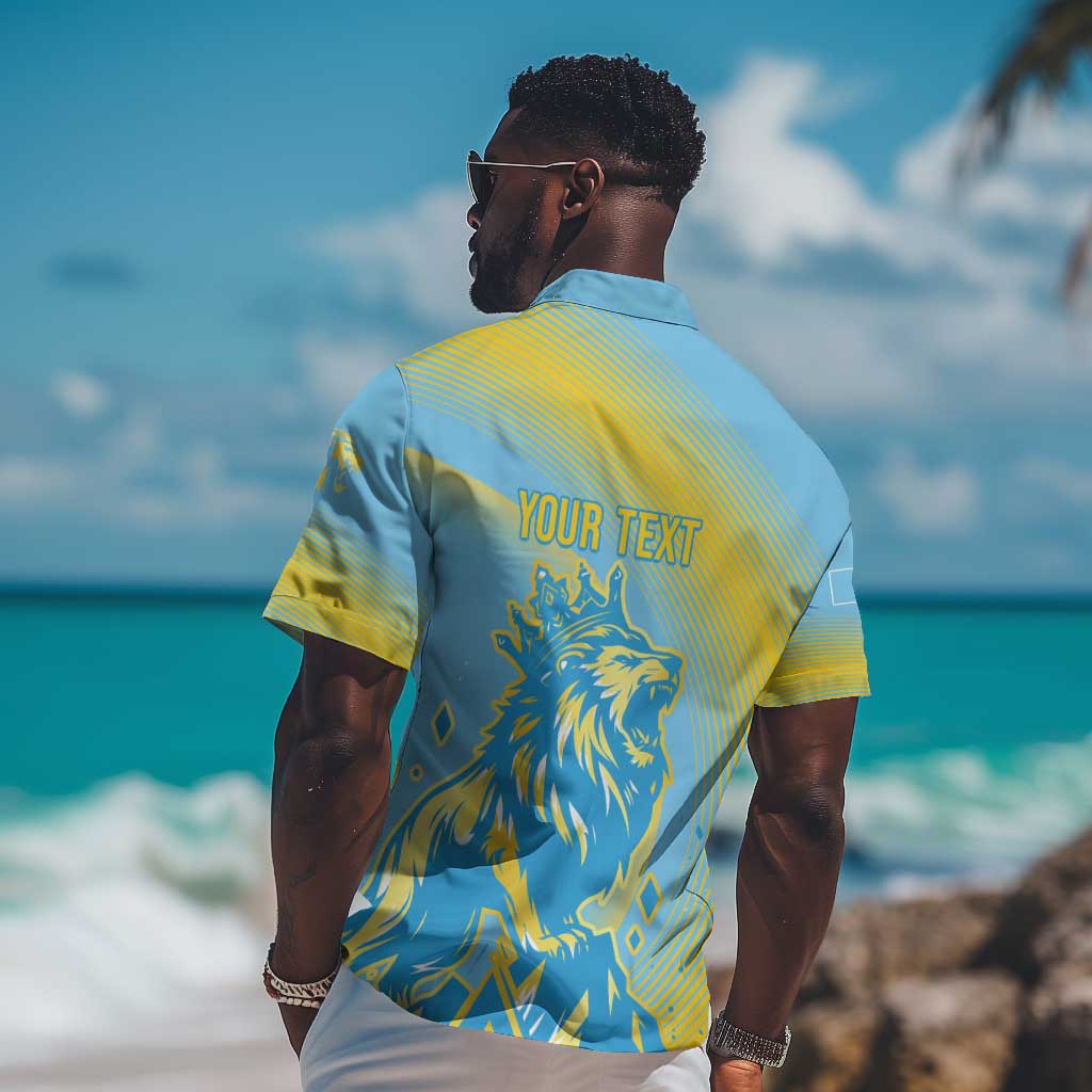 Saint Lucia Cricket Personalized Hawaiian Shirt The Roaring King - African Pride