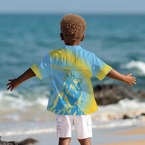 Saint Lucia Cricket Personalized Kid Hawaiian Shirt The Roaring King - African Pride