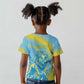 Saint Lucia Cricket Personalized Kid T shirt The Roaring King - African Pride