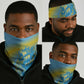 Saint Lucia Cricket Personalized Neck Gaiter The Roaring King - African Pride