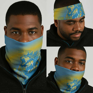 Saint Lucia Cricket Personalized Neck Gaiter The Roaring King - African Pride