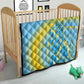 Saint Lucia Cricket Personalized Quilt The Roaring King - African Pride