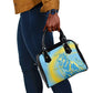 Saint Lucia Cricket Personalized Shoulder Handbag The Roaring King - African Pride