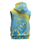 Saint Lucia Cricket Personalized Sleeveless Hoodie The Roaring King - African Pride