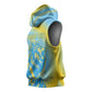 Saint Lucia Cricket Personalized Sleeveless Hoodie The Roaring King - African Pride