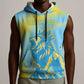 Saint Lucia Cricket Personalized Sleeveless Hoodie The Roaring King - African Pride