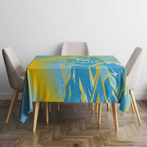 Saint Lucia Cricket Personalized Tablecloth The Roaring King - African Pride