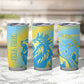 Saint Lucia Cricket Personalized Tumbler Cup The Roaring King - African Pride